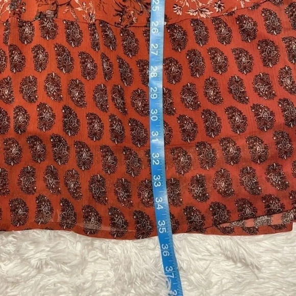 Knox Rose Short Boho Dress & Slip Dress‎ Small Festival Concert Floral Western - Picture 9 of 9